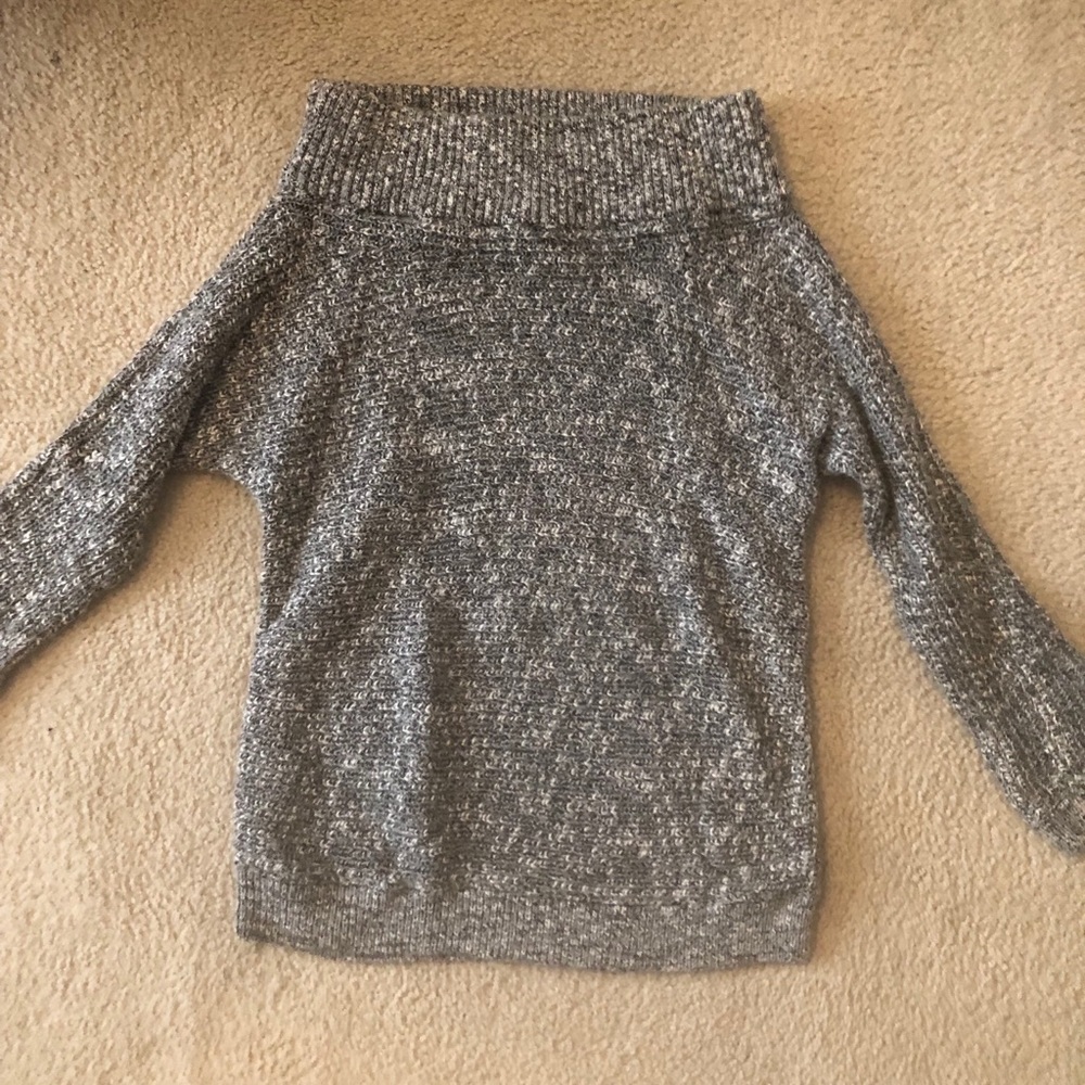 Off the shoulder Express sweater